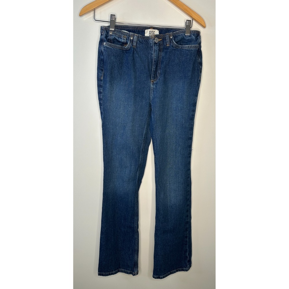 BDG Urban Outfitters No Waistband Low Rise Straight Leg Jeans Blue Size 25 - Picture 14 of 15